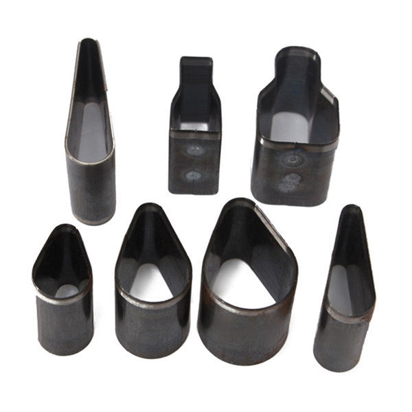 Leather Craft DIY Modeling Tool Shape Hole Hollow Cutter Punch Set Kit Handmade