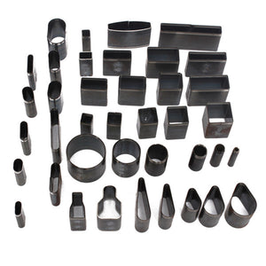 Leather Craft DIY Modeling Tool Shape Hole Hollow Cutter Punch Set Kit Handmade