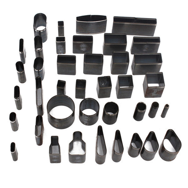 Leather Craft DIY Modeling Tool Shape Hole Hollow Cutter Punch Set Kit Handmade