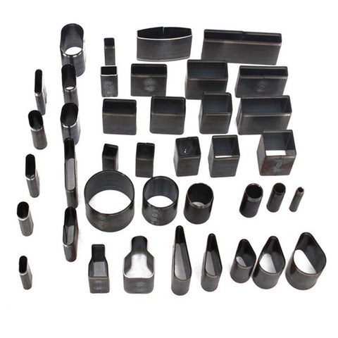 Leather Craft DIY Modeling Tool Shape Hole Hollow Cutter Punch Set Kit Handmade