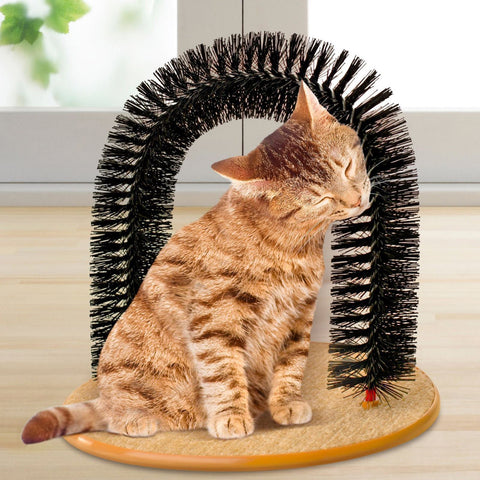 Cat Self Groomer Hair Free Kitten Kitty Massage Massager Scratcher Carpet