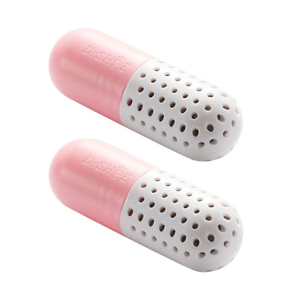 Shoes Smell Remover Deodorizer Sterilizer Odor Germs Eliminator Capsule 4 Pcs