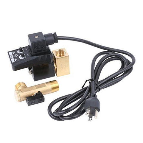 Automatic Digital Power Timer Air Tank Water Moisture Drain Valve for Compressor
