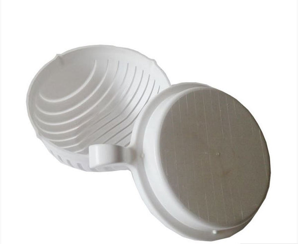 Plastic Salad Cutter Bowl Easy Salad Maker Fruit Vegetable Chopper Kitchen Tool