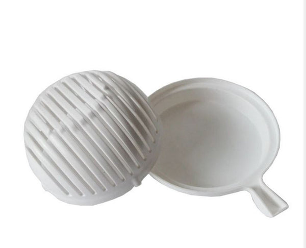 Plastic Salad Cutter Bowl Easy Salad Maker Fruit Vegetable Chopper Kitchen Tool