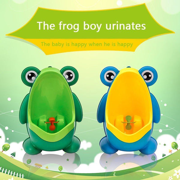 Frog Kids Potty Toilet For Child Boys unrinates Trainer Bathroom Training Urinal