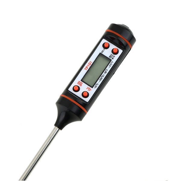 10 pcs BBQ Kitchen Digital Probe Cooking Thermometer Food Temperature Temp Sensor