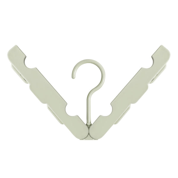 4X Foldable Travel Hotel Plastic Drying Clothes Hanger for Underwear Shirt Socks