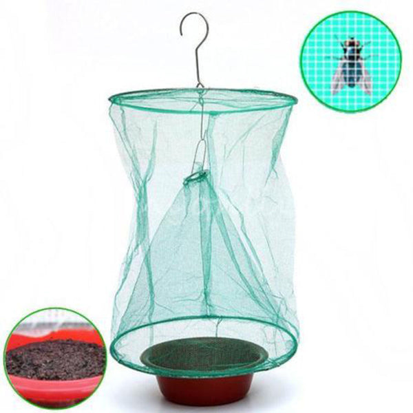 5pcs Fly Flies Trap Sunshine Mosquito Catch Capture Trapping Bug Net Insect Pest