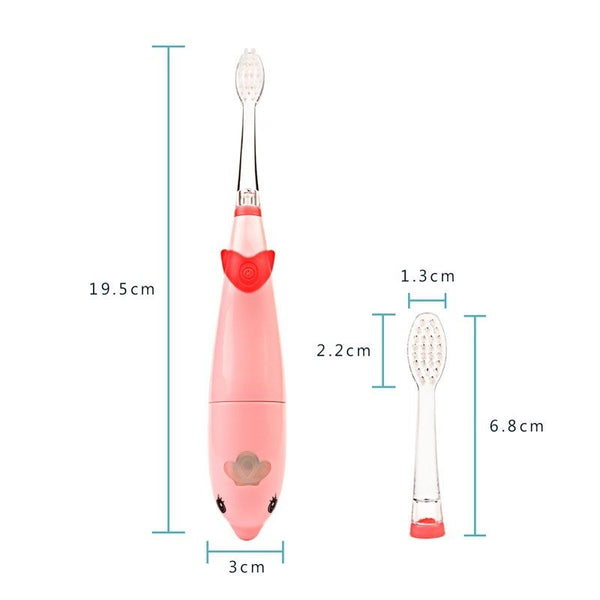Electric Kids Kid Toothbrush Music LED Light Dolphin Teeth Brush Children Care