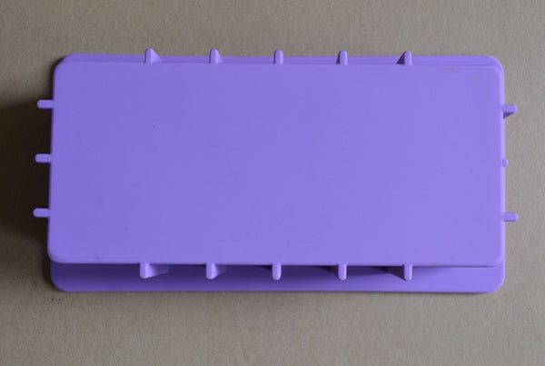 Heavy Reinforced Soap Mold Silicone Cake Chocolate Bar Loaf Candle Food Mould