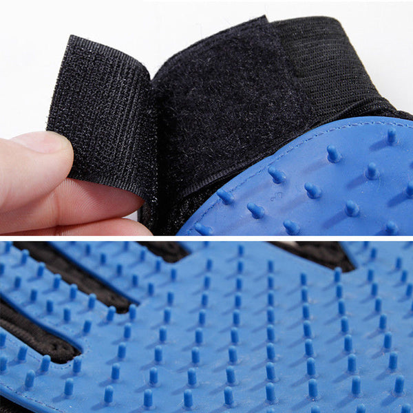 Dog Cat Cleaning Brush Glove Pet Efficient Quick Hair Removal Grooming Groomer
