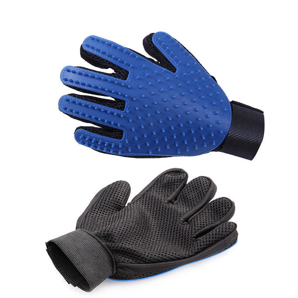 Dog Cat Cleaning Brush Glove Pet Efficient Quick Hair Removal Grooming Groomer