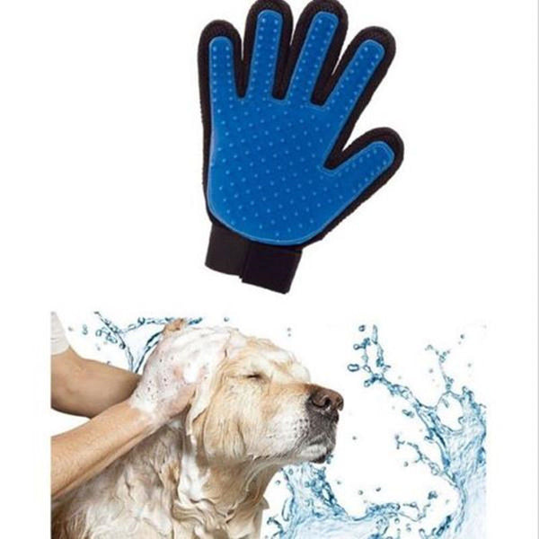 Dog Cat Cleaning Brush Glove Pet Efficient Quick Hair Removal Grooming Groomer