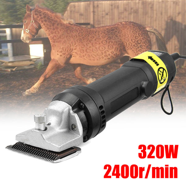 320W Electric Horse Clipper Shearing Machine Dog Grooming Clipping Shears Kit