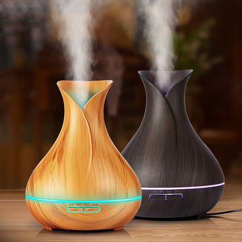 New Oil Diffuser Purifier Ultrasonic Air Aromatherapy Humidifier 7 LED for Aroma