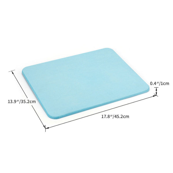 Quick Dry Absorption Bathroom Foot Water Diatomite Mat Anti Skid Doormat
