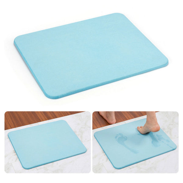Quick Dry Absorption Bathroom Foot Water Diatomite Mat Anti Skid Doormat