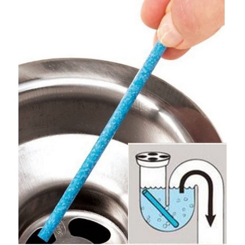 48pcs Magic Clean Sewer Deodorant Stick Pipeline Kitchen Toilet Bathtub Rod Sink