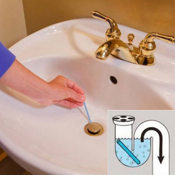 48pcs Magic Clean Sewer Deodorant Stick Pipeline Kitchen Toilet Bathtub Rod Sink