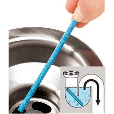 48pcs Magic Clean Sewer Deodorant Stick Pipeline Kitchen Toilet Bathtub Rod Sink