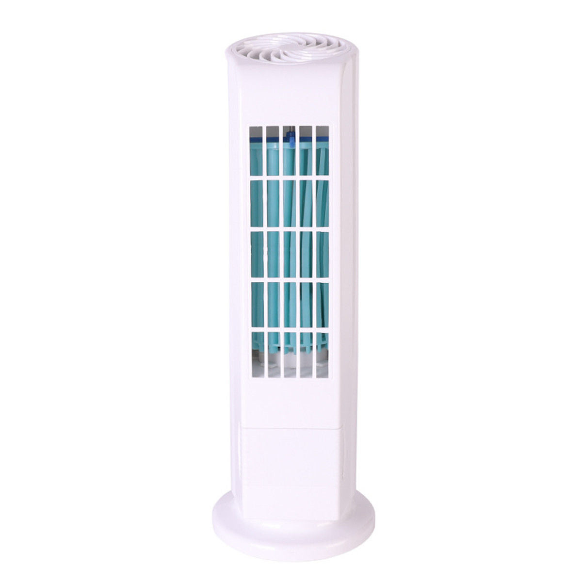 Mini Portable USB Cooling Air Conditioner Purifier Tower Bladeless Desk Room Fan