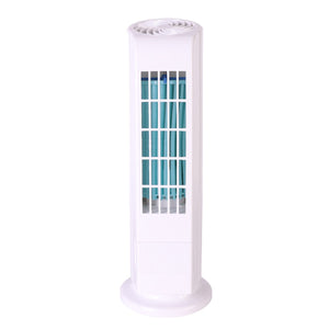 Mini Portable USB Cooling Air Conditioner Purifier Tower Bladeless Desk Room Fan