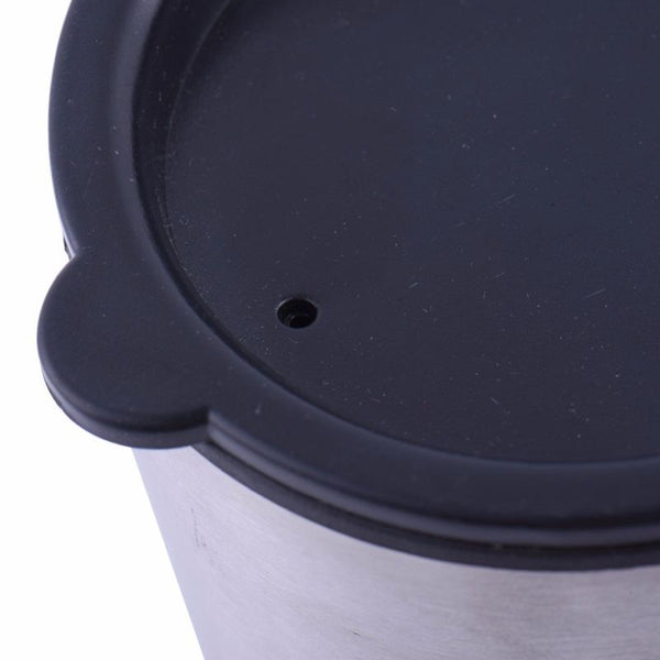 AUTOMATIC FUNNY SELF STIRRING ELECTRIC COFFEE TEA MIXING MUG Stainless Steel