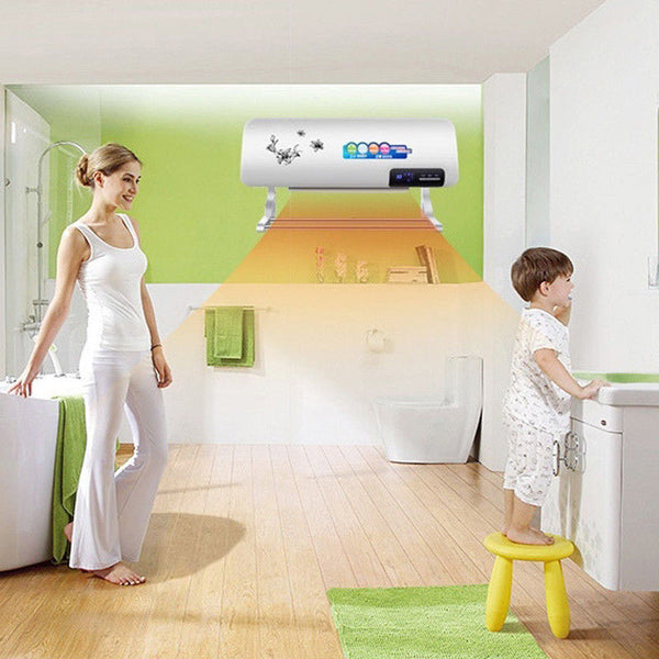 2000W Wall Mount Heater Household Portable Heating Air Conditioning Conditioner
