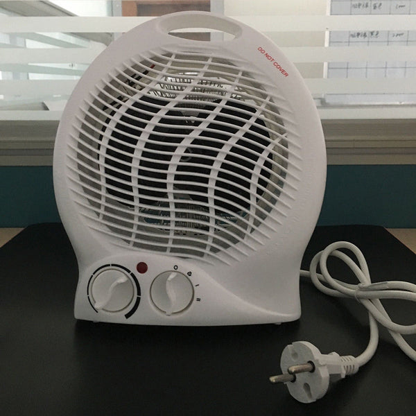 Electric Home Office Wall Air Heater w/ Built in Thermostat for Small Garages