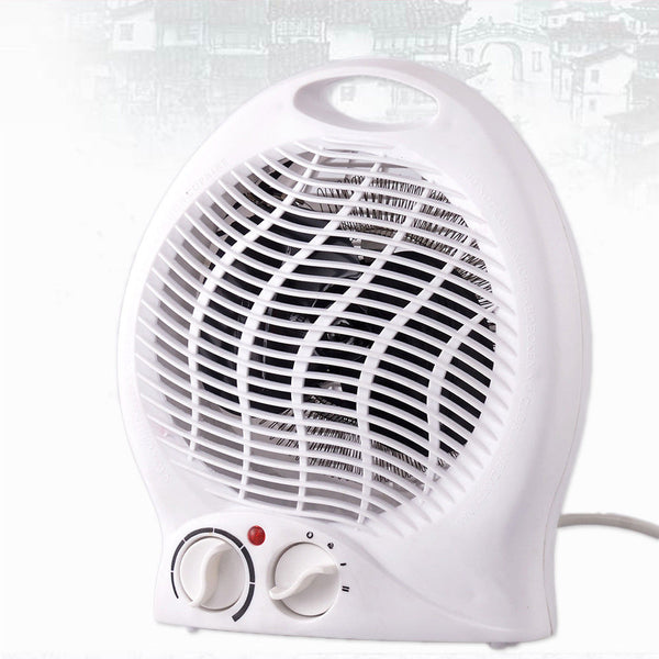 Electric Home Office Wall Air Heater w/ Built in Thermostat for Small Garages