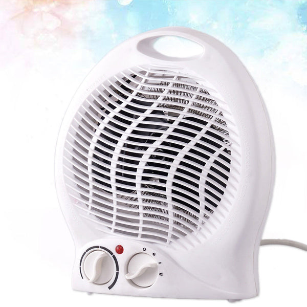 Electric Home Office Wall Air Heater w/ Built in Thermostat for Small Garages