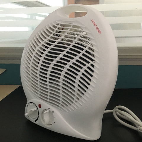 Electric Home Office Wall Air Heater w/ Built in Thermostat for Small Garages