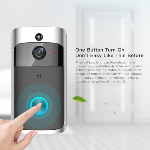 Home Security Wireless Smart WiFi Door Ring Doorbell Video Camera Bell Intercom