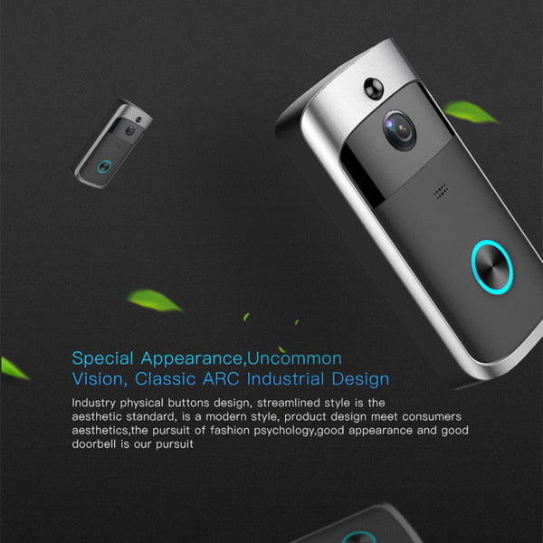 Home Security Wireless Smart WiFi Door Ring Doorbell Video Camera Bell Intercom