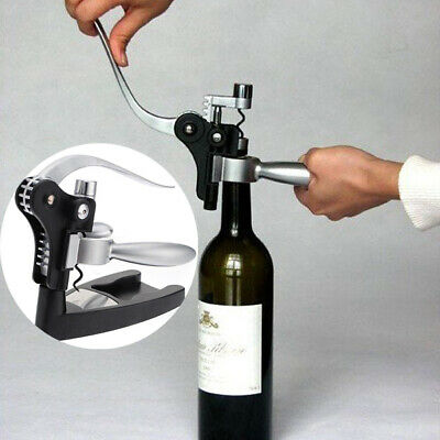 Easy Open Red Wine Champagne Opener Cork Bottle Tire Corkscrew Collar Pourer