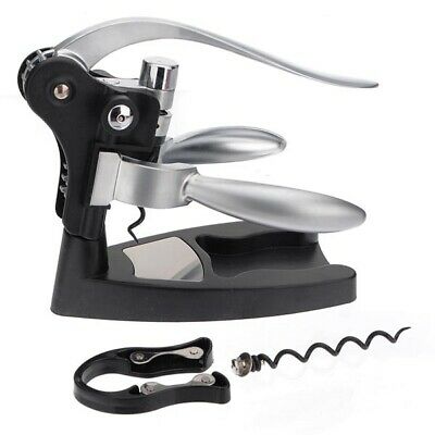 Easy Open Red Wine Champagne Opener Cork Bottle Tire Corkscrew Collar Pourer