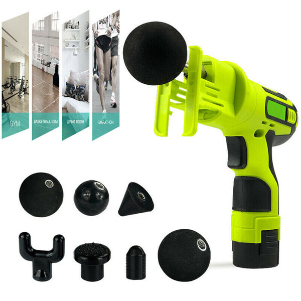 Handheld Health Deep Tissue Muscle Massage Body Vibration Therapy Sport Recovery