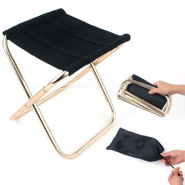 Handy Folding Folded Camping Camp Chair Outdoor Picnic Beach Stool Carrying Bag