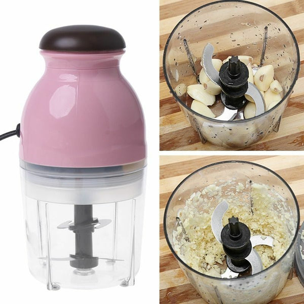 Mini Fruit Blender Chopper Electric Meat Grinder Food Processor Vegetable 600ml