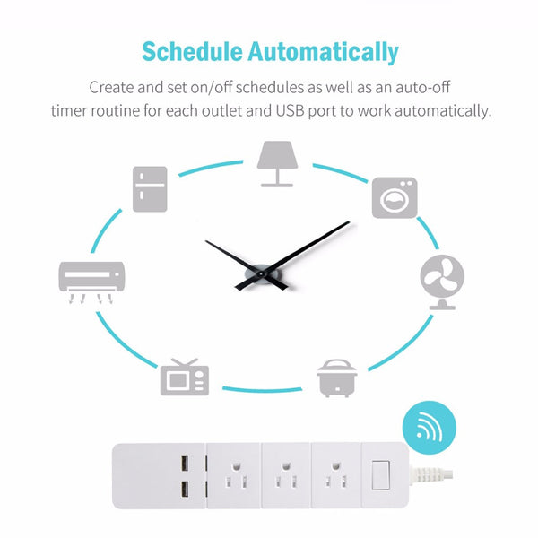 US  EUR Plug Smart Outlets WiFi Remote Control Smart Power Socket