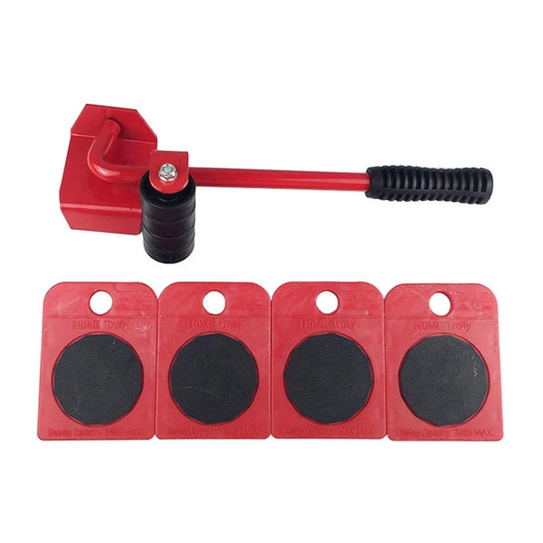 Furniture Cabinet Appliances Crane Suit Lifter Crow bar Rollers Roll Slide Mover