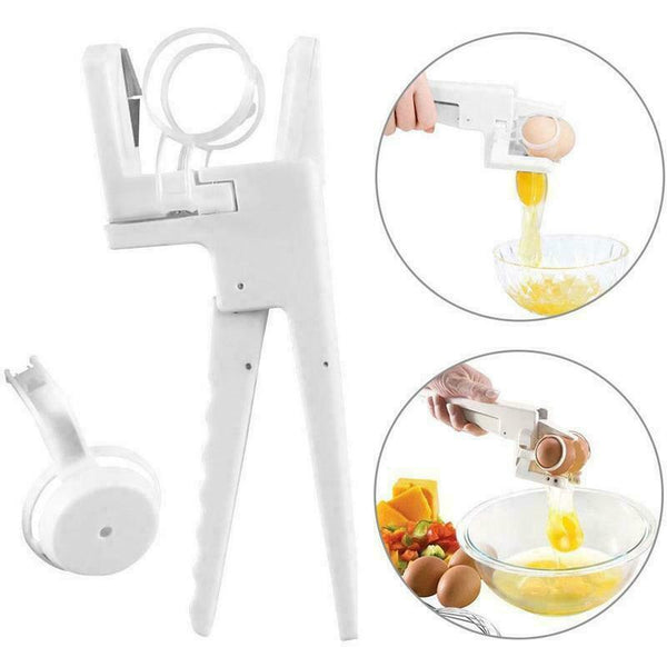Egg Topper Cracker Opener Handheld Separator Divider Shell Top Cutter Knocker