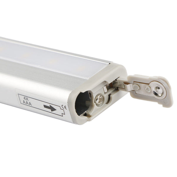 12 LED PIR Portable Wireless Motion Sensor Closet Cabinet Night Light Lamp Stick