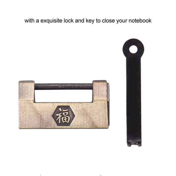 Memo Notebook Lock Locker Key Secret Diary Girls Code Diaries Lockable Padlock