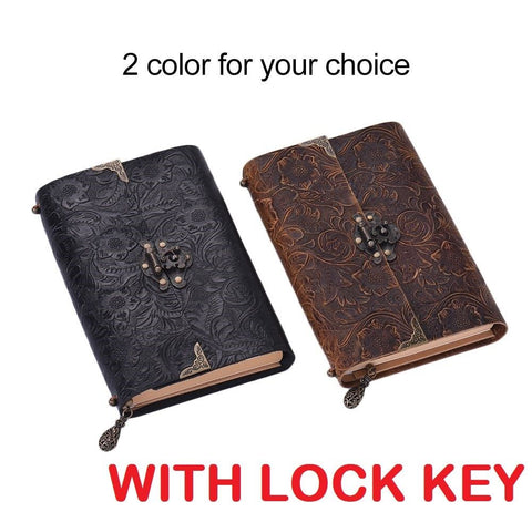 Memo Notebook Lock Locker Key Secret Diary Girls Code Diaries Lockable Padlock