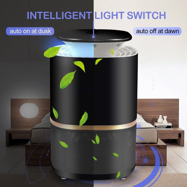 3W USB Photocatalyst Mosquito Killer Lamp Repellent Bug Insect Electronic Pest