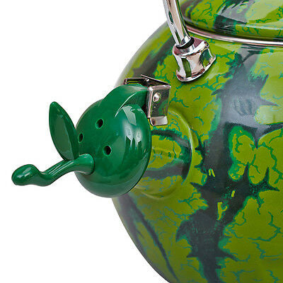 Healthy Watermelon Kettle Teakettle Porcelain Enamel Enamelware Teapot Whistle