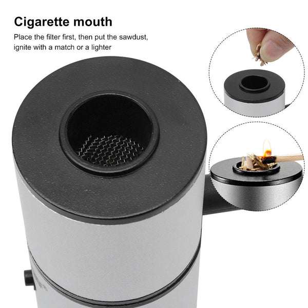 Meat Smoker Portable Smoking Gun Flavour Smokey Food Infuser Cheese Outdoor BBQ