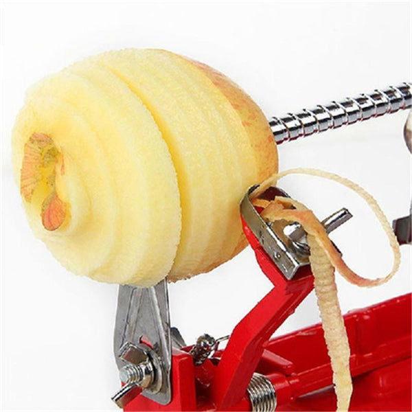 Fruit Potato Pear Peeler Stainless Steel Apple Cutter Parer Dicer Slinky Slicer